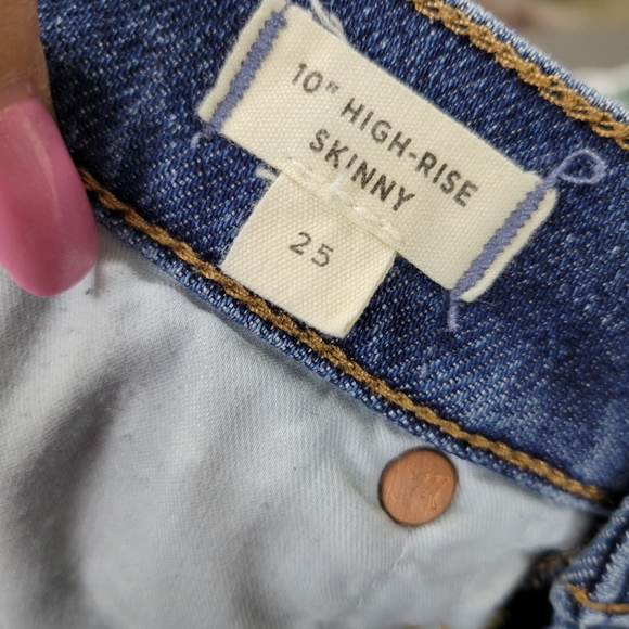 ⬇️Price drop⬇️ Madewell 10" High Rise Skinny Jeans - Picture 11 of 12